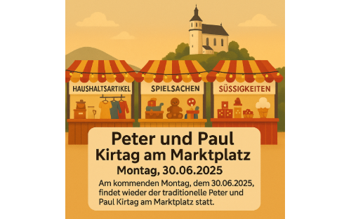 Peter und Paul  Kirtag am Marktplatz