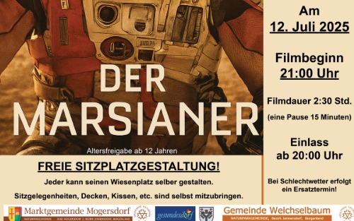 12.07.2025 Sommerkino am 12.07.2025, Schlösslberg