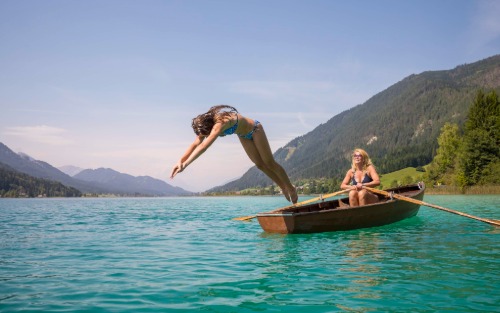 Weissensee mit Top-Badegewässerqualität
