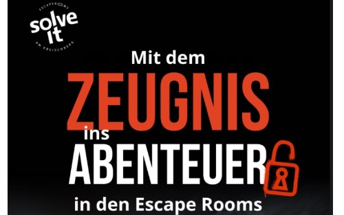 solve it - Mit dem Zeugnis ins Abenteuer