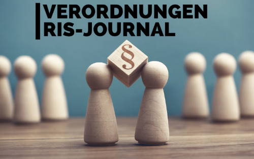 Veröffentlichung der Verordnungen im RIS-Journal