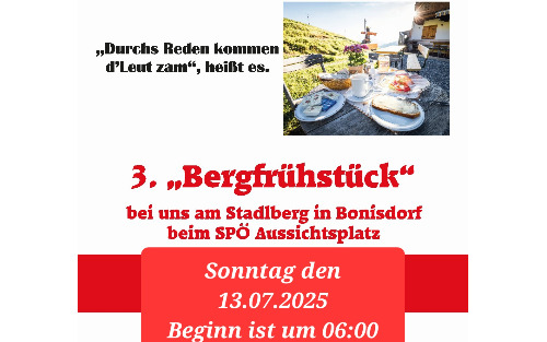 13.07.2025 3. Bergfrühstück am Stadelberg in Bonisdorf, Stadlberg