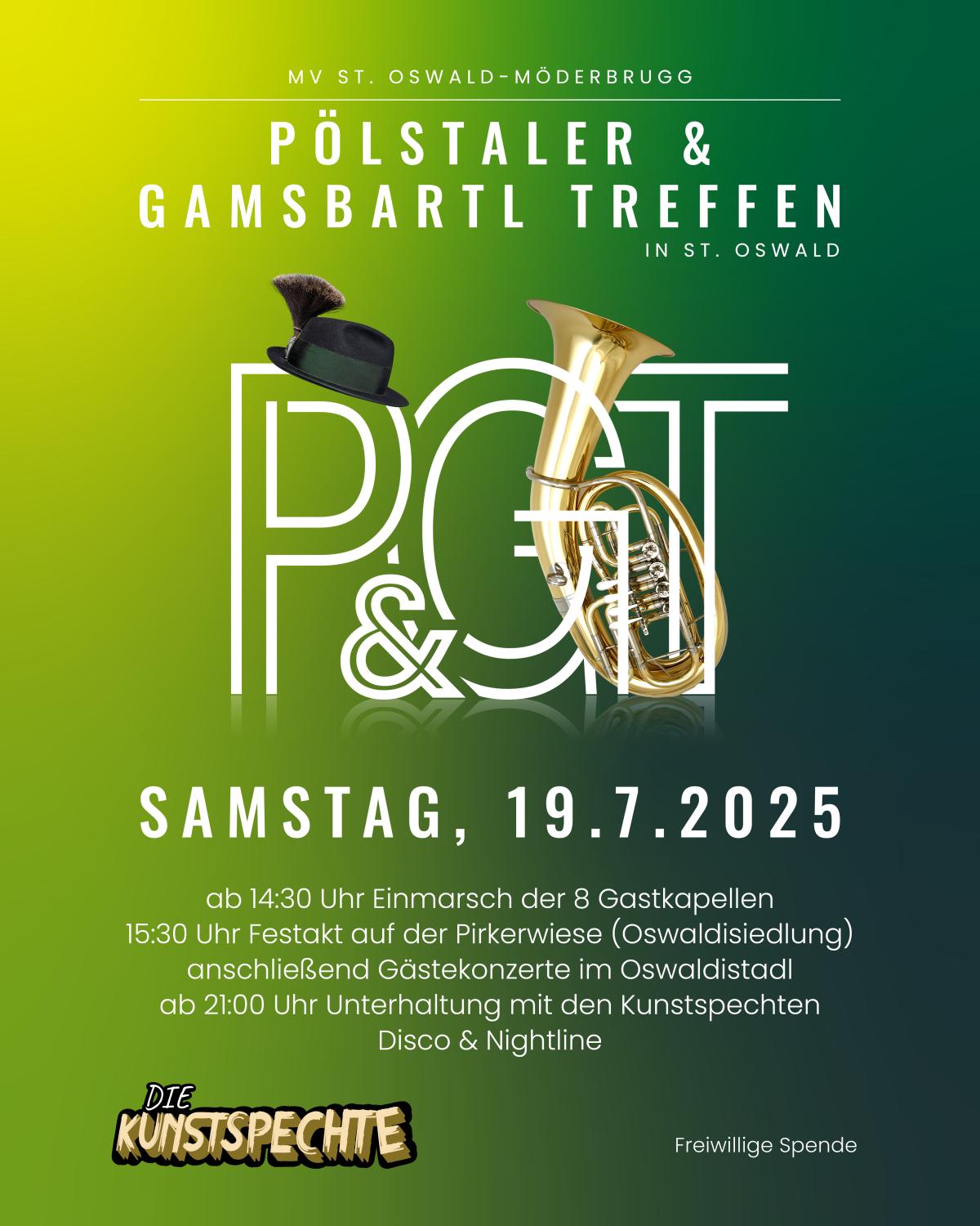 Pölstaler und Gamsbartl Treffen