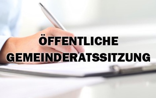 Einladung zur Gemeinderatssitzung am 15.07.2025