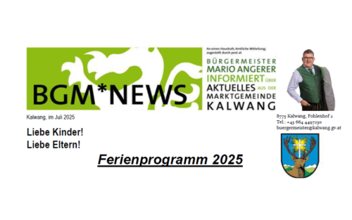 Ferienprogramm 2025