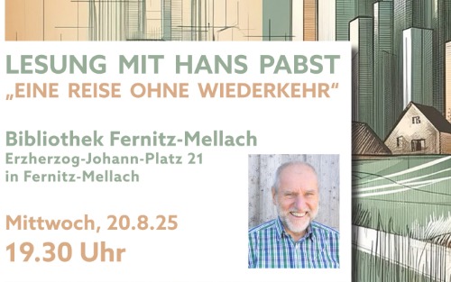 Eine Reise ohne Wiederkehr - Lesung mit Hans Pabst