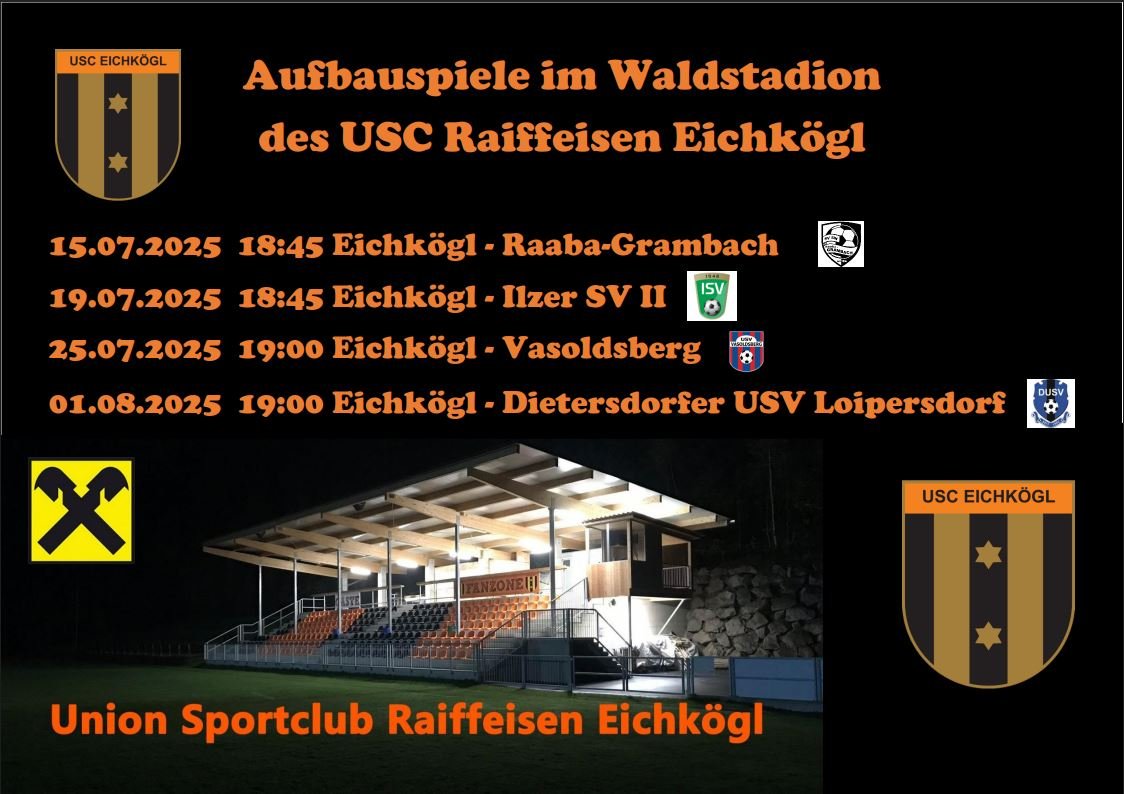 11.07.2025 USC Eichkögl Aufbauspiele im Waldstadion, 