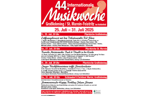 44. Internationale Musikwoche