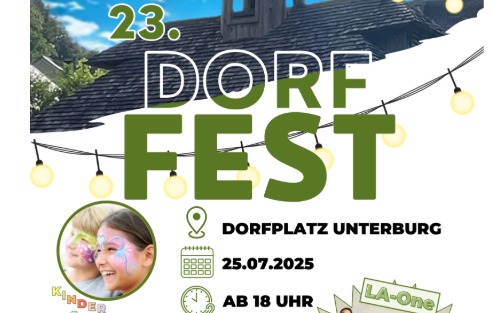 Dorffest am Dorfplatz Unterburg
