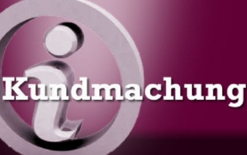 Kundmachung: Nachtragsvoranschlag 2025 - Auflage