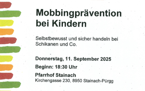 Mobbingprävention bei Kindern