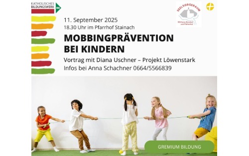 Mobbingprävention bei Kindern