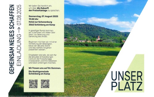 07.08.2025 Gemeinsam Neues schaffen, GH Hotel Zur Schonenburg