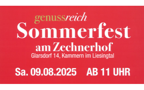 09.08.2025 Sommerfest am Zechnerhof, Zechnerhof