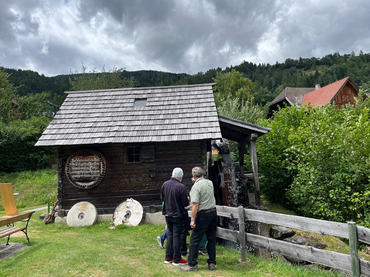 07.08.2025 Schaumahlen bei der Getreidemühle in St. Ruprecht ob Murau, Getreidemühle St. Ruprecht