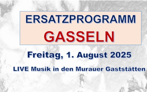 01.08.2025 Ersatzprogramm Gasseln, Stadt Murau