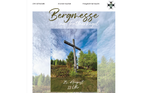15.08.2025 Trattnerkogel - Bergmesse, Trattnerkogel