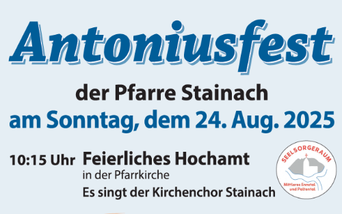 Antoniusfest der Pfarre Stainach