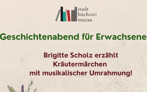 19.08.2025 Geschichtenabend für Erwachsene, Stadtbücherei, Schillerplatz