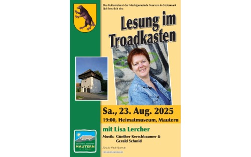 Lesung im Troadkasten