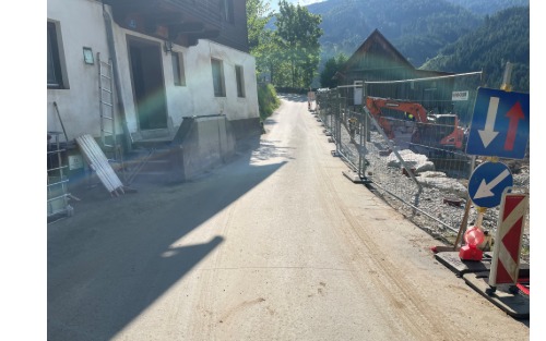 Sperre Obere Feßnachstraße ab Freitag 8.8.2025 vollständig aufgehoben!