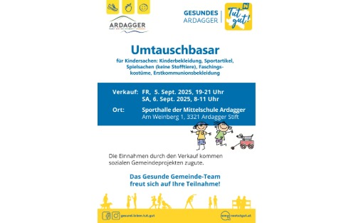 Umtauschbasar - Ardagger