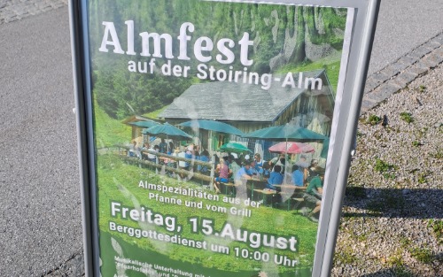 Almfest auf der Stoiring-Alm
