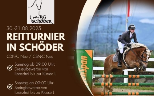 30.08.2025 Reitturnier in Schöder, Reithalle Schöder
