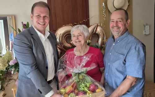 Gratulation zum 80. Geburtstag
