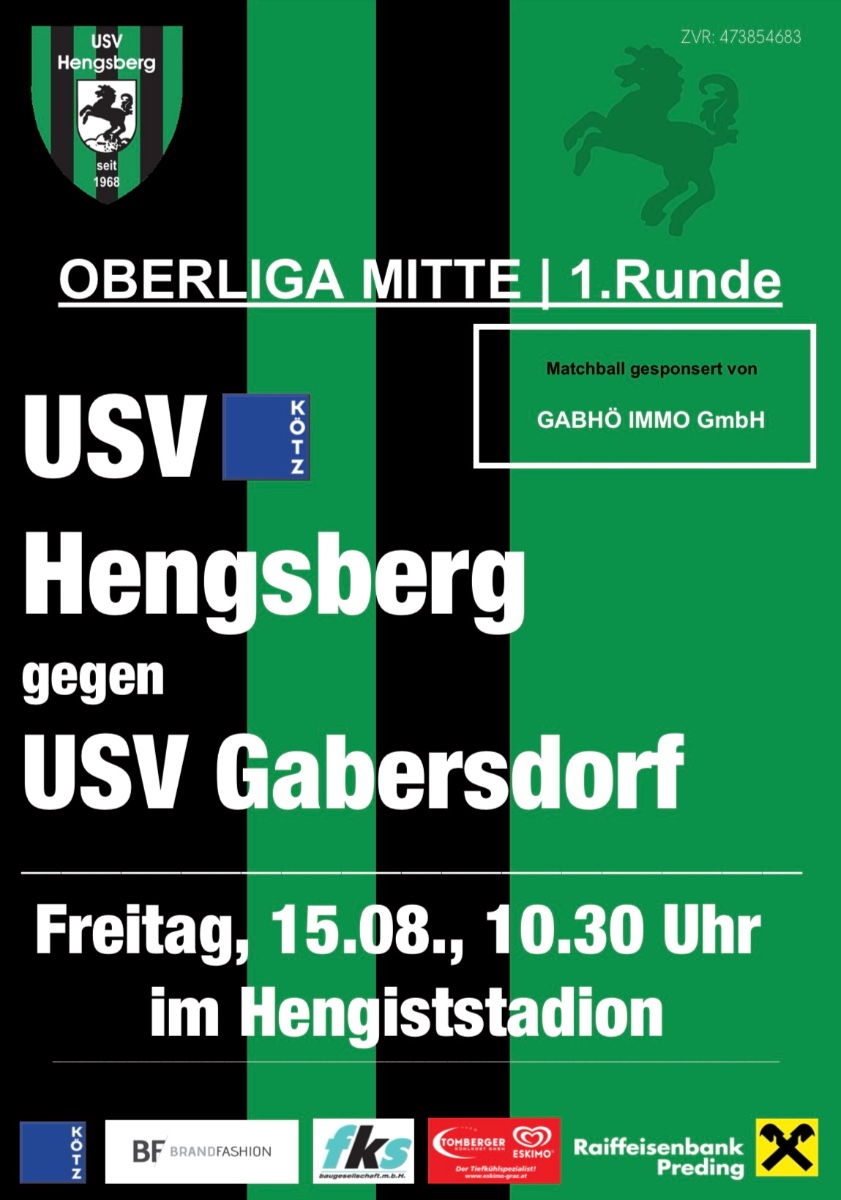15.08.2025 1. Meisterschaftsspiel in der neuen Saison, 