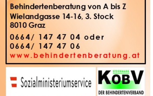 Behindertenberatung von A-Z