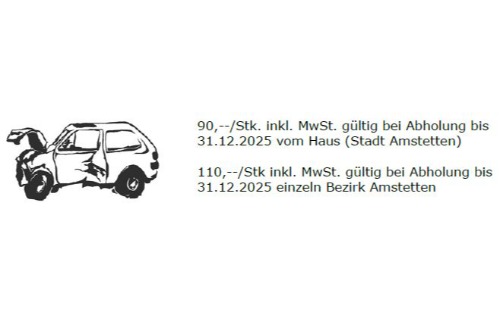 Altauto-Entsorgung