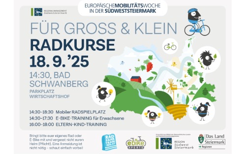 Radkurse für Groß und Klein