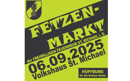 Fetzenmarkt der Freiwilligen Feuerwehr St. Michael
