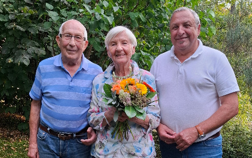 Eiserne Hochzeit Günter und Gisela Allwinger