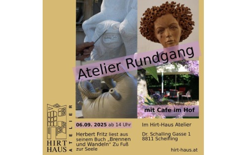 06.09.2025 Atelier Rundgang mit Cafe im Hof im Hirt-Haus, Hirt-Haus Atelier