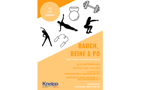 Start: Bauch, Beine & Po