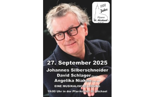 Eine musikalische Lesung mit Johannes Silberschneider, David Schlager und Angelika Niakan