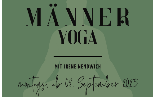 08.09.2025 Start: Männeryoga, Mehrzwecksaal Gaishorn