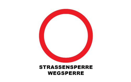 Sperre Eisenbahnkreuzung Neumarkter Straße Fa. Filli