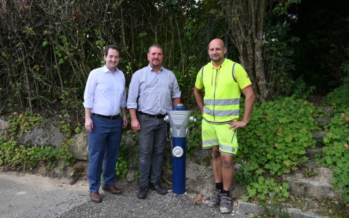 Neue Hydranten sichern Löschwasserversorgung