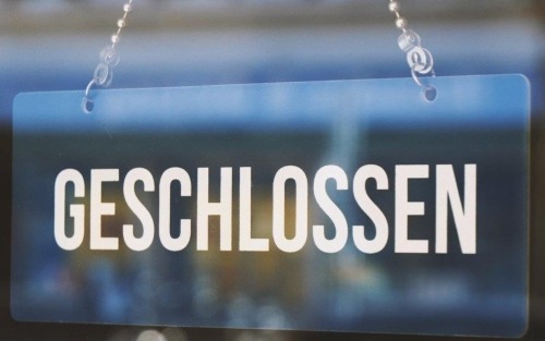 Geschlossen!