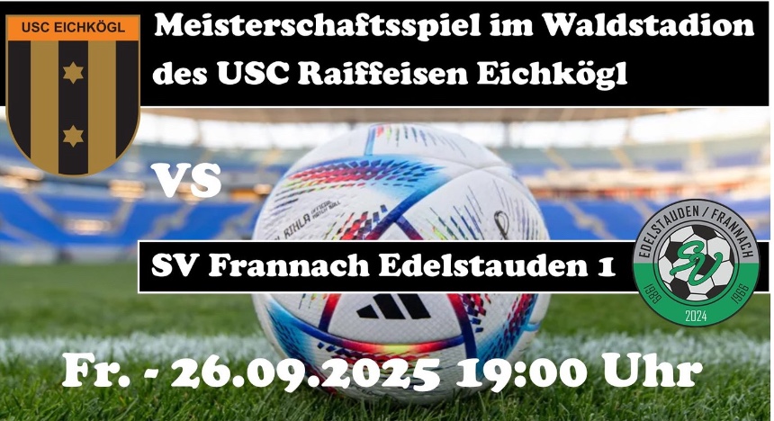 26.09.2025 Heimspiel USC Eichkögl, 
