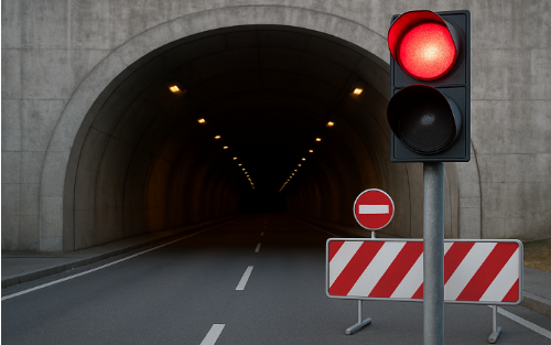 Sperren Gleinalmtunnel - Instandhaltungsmaßnahmen