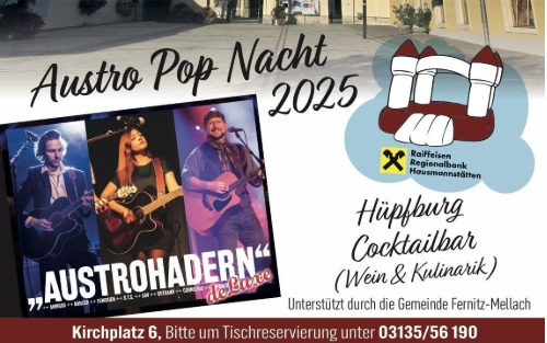 13.09.2025 Austro Pop Nacht, Kirchplatz
