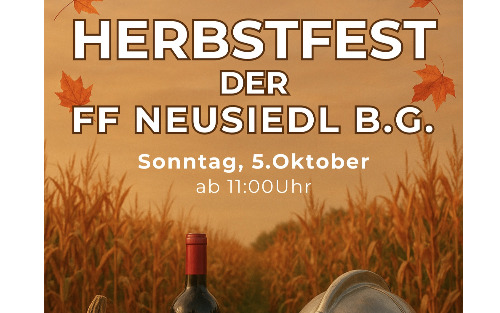 Herbstfest der FF Neusiedl