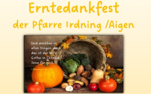 Erntedankfest der Pfarre Irdning/Aigen