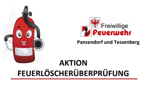 Aktion Feuerlöscherüberprüfung