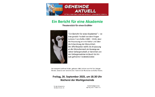 Gemeinde aktuell - Ein Bericht für eine Akademie