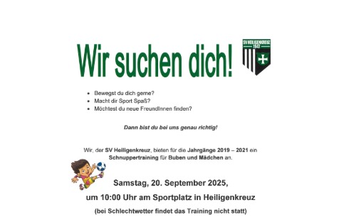 HSV - Schnuppertraining